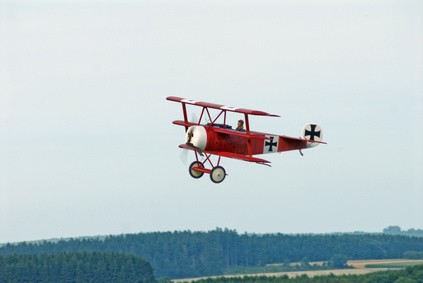 Ein Flugzeug aus dem 1 Weltkrieg